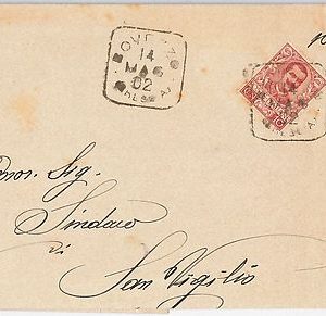 Brescia --- ITALIA REGNO storia postale - BUSTA / LETTERA: Colletoria Bovezzo