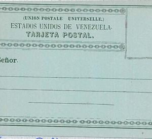 30830 -  VENEZUELA - POSTAL STATIONERY : FORMULAR CARD #3
