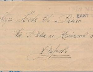 55996 - EGYPT / WWII - POSTAL HISTORY: COVER from P.W. MIDDLE EAST 261 1942