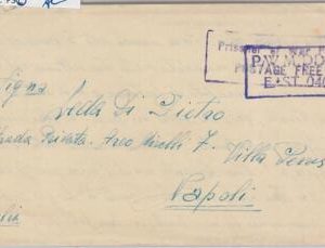 56009 - EGYPT / WWII - POSTAL HISTORY: COVER from P.W. MIDDLE EAST 040 1944