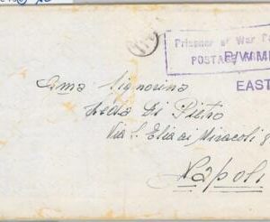 56014 - EGYPT / WWII - POSTAL HISTORY: COVER from P.W. MIDDLE EAST 016 1943