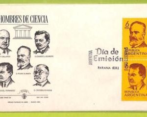 af9483 - ARGENTINA  - POSTAL HISTORY - FDC Cover - 1969, MEDICINE