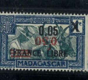 P0796 - MADAGASCAR -  STAMPS:  Yvert  # 241b MINT Never Hinged - LUX ---- Rare!