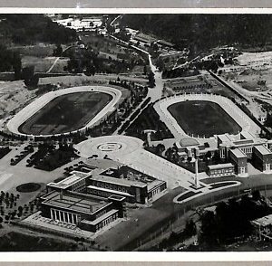 ab0377 - CARTOLINA D'EPOCA -ROMA Città  : Foro Mussolini 1938