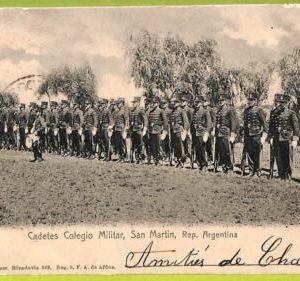af1304 - ARGENTINA - Vintage Postcard - Cadetes Colegio Militar