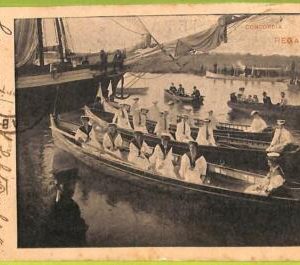 af1303 - ARGENTINA - Vintage Postcard - Concordia Regatas