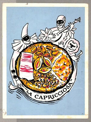 ab0470- CARTOLINA D'EPOCA - ROMA Città : Ristorante " La Capricciosa"