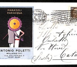 ab2230 - CARTOLINA D'EPOCA - MILANO Città - Antonio Poletti