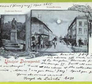 ae8403 - Ansichtskarten VINTAGE POSTCARD - HUNGARY - Üdvözlet Debrecenből - 1901