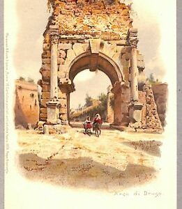 ab0122 - POSTAL VINTAGE - ROMA Ciudad: Arco di Drugo