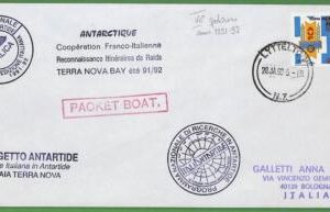 ae3453 - ITALY Italia - Postal History - ITALIAN  ANTARCTIC Expedition 1992