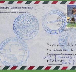 ae3445 - NEW ZEALAND - Postal History - ITALIAN  ANTARCTIC Expedition 1997