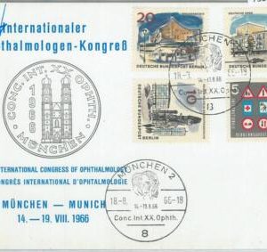 75585 - GERMANY Berlin - Postal History - SPECIAL CARD - MEDICINE Ophtalmology