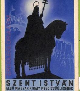 ae8242 - Ansichtskarten VINTAGE POSTCARD - HUNGARY - Szent István