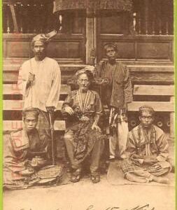 ae9333 - SINGAPORE -  VINTAGE POSTCARD - H.H. the Sultan of Selangor - 1909
