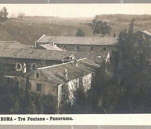 ab0171 - VINTAGE POSTKARTE - ROM Stadt: Tre Fontane - Panorama