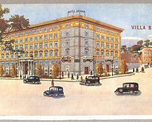 ab0205 - VINTAGE POSTKARTE - ROM Stadt: Hotel Savoia