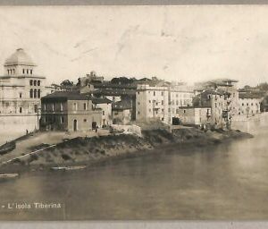 ab0288 - VINTAGE POSTCARD - ROME City: The Tiber island