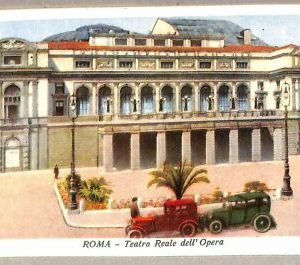 ab0274 - POSTAL VINTAGE - ROMA Ciudad: Royal Opera House