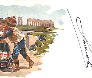 ab0556 - CARTOLINA D'EPOCA - ROMA Città