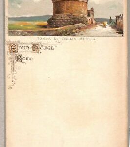 ab0306 - VINTAGE POSTCARD - ROME City: Tomb of Cecilia Metella