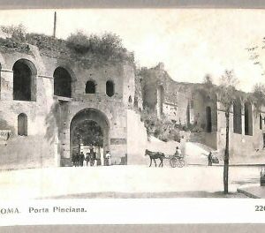 ab0254 - VINTAGE POSTKARTE - ROM Stadt: Porta Pinciana