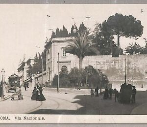 ab0187 - POSTAL VINTAGE - ROMA Ciudad: Via Nazionale