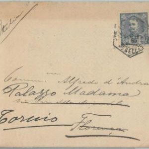 75410  - PORTUGAL - Postal History - COVER  to ITALY  1908