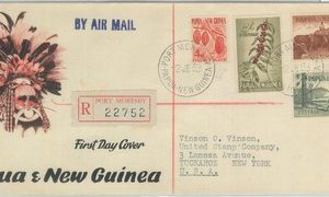 82293 - PAPUA NEW GUINEA - Postal History -  FDC COVER  1953: Cocoa COFFEE