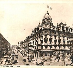 ab0626 - CARTOLINA D'EPOCA - ROMA Città : Hotel Excelsior