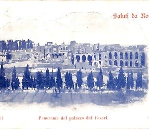 ab0627 - CARTOLINA D'EPOCA - ROMA Città : Palazzo dei Cesari