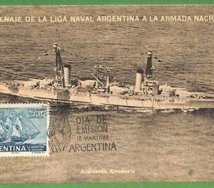 17289 - ARGENTINA -  MAXIMUM CARD - 1963 - Navi, Ship