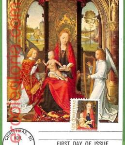 21465 - Netherlands -  MAXIMUM CARD -  Religion, Christmas - 1966