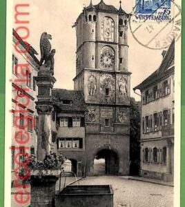 21950 - Germany Württemberg - MAXIMUM CARD - Architecture - 1947