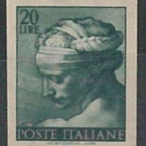 55346 - ITALIA REPUBBLICA - VARIETA' varietà - Sass 506Ea  NON DENTELLATO Diena
