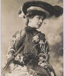 ad8906 -  VINTAGE POSTCARD - Silent CINEMA Muto  -  Mercedes Brignone ITALY