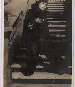 ad8894 -  VINTAGE POSTCARD - Silent CINEMA Muto  - Diana Karenne POLAND