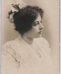 ad8884 -  VINTAGE POSTCARD - Theatre Actress -  Bianca Iggius  ITALY