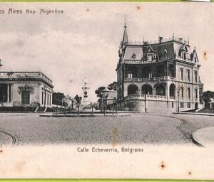 af0380 - ARGENTINA - VINTAGE POSTCARD - Buenos Aires - Belgrano