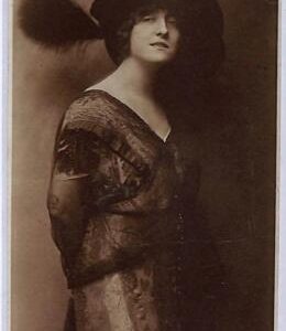 ad8830 -  VINTAGE POSTCARD - Silent CINEMA Muto  - LYDA BORELLI
