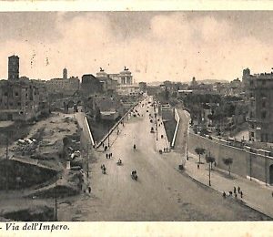 ab0658 - CARTOLINA D'EPOCA - ROMA Città : Via dell'Impero