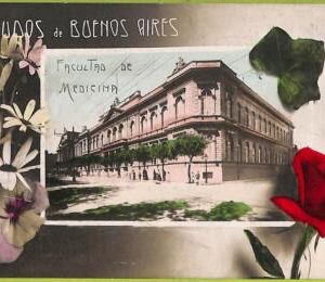 af0377 - ARGENTINA - VINTAGE POSTCARD - Buenos Aires - Facultat de Medicina