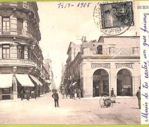 af0375 - ARGENTINA - VINTAGE POSTCARD - Buenos Aires - Calle Defensa - 1905