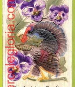 af5676 -   VINTAGE POSTCARD - Celebrations - Thanksgiving Greetings