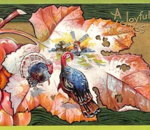af5670 -   VINTAGE POSTCARD - Celebrations - Thanksgiving