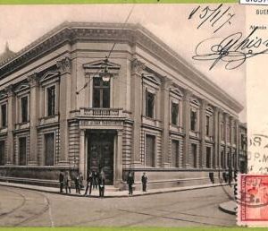 af0374 - ARGENTINA - VINTAGE POSTCARD - Buenos Aires - Banco - 1907