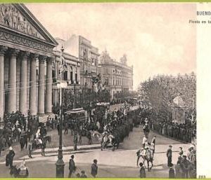 af0381 - ARGENTINA - VINTAGE POSTCARD - Buenos Aires - Plaza de Mayo