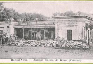 af0368 - ARGENTINA - VINTAGE POSTCARD - Buenos Aires - Antique maison de Rosas