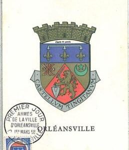 38792 - Algeria - MAXIMUM CARD - 1958 - Heraldry : LIONS