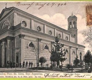 af0366 - ARGENTINA - VINTAGE POSTCARD - Buenos Aires - San Pedro - 1904